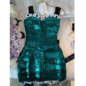 NWT For Love and Lemons Gillian Mini Dress